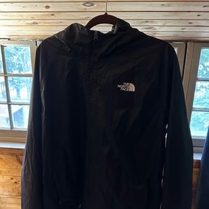 North face men’s black waterproof jacket
